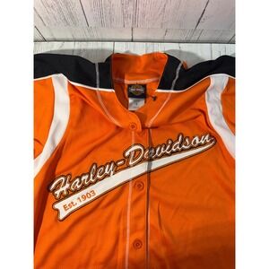 Kids Harley Davidson Baseball Jersey Size 6